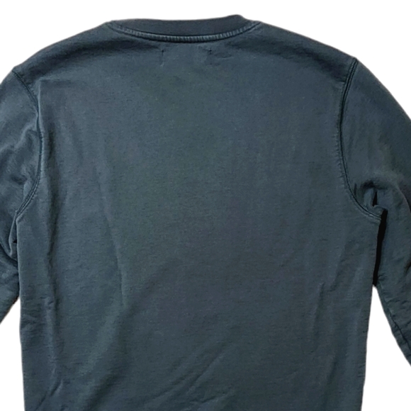 Everlane Uniform French Terry Pullover Sweatshirt sz M forest green - Picture 8 of 10